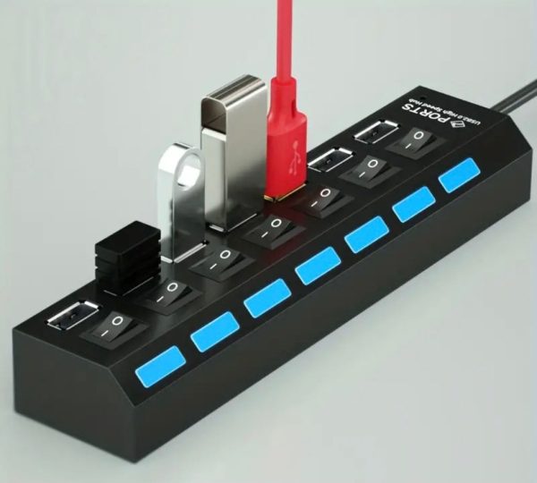 USB HUB konektor - 7 portova